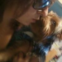 laurie_greene_and_snickers-181x300